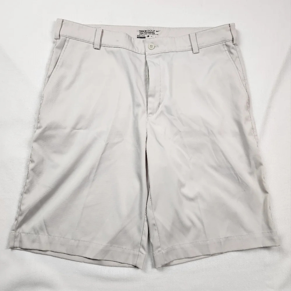 Nike Golf Dri-Fit Tour Porformance Button Shorts.